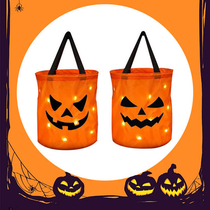 Glowing Pumpkin Bag Duo