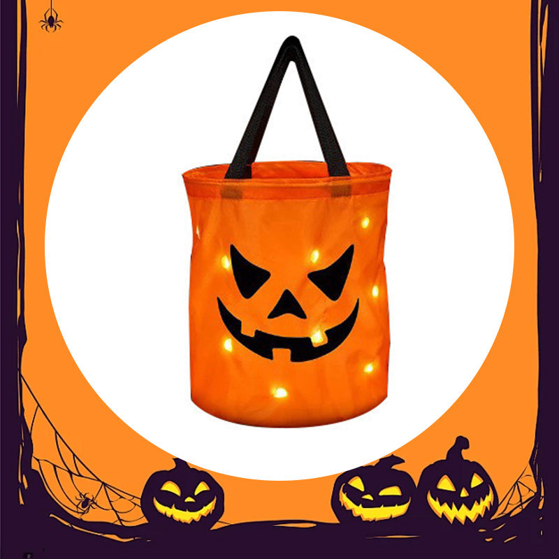 Glowing Pumpkin Bag Duo