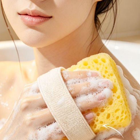 3PCS Double-Sided Bath Foaming Pouch