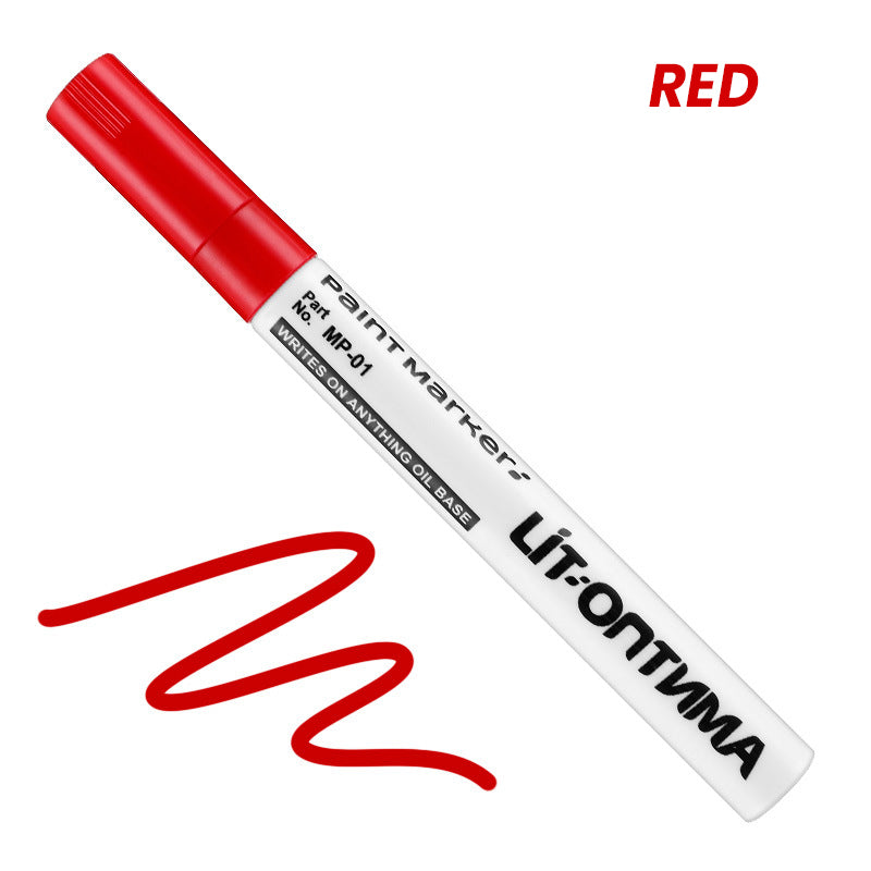 Oil-Based Waterproof Tire Marker Pen Single-color 5-pack