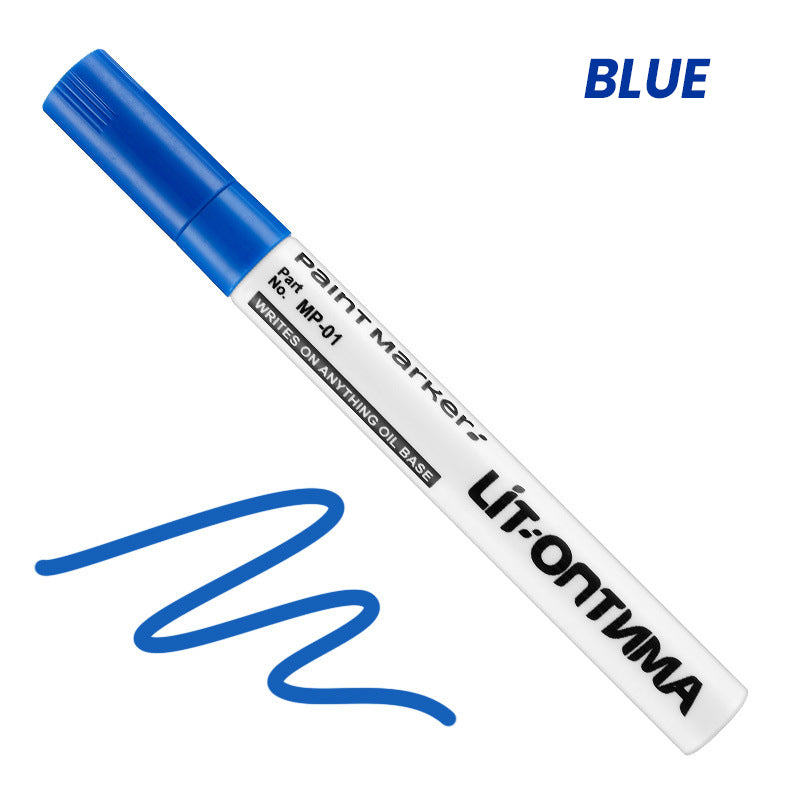 Oil-Based Waterproof Tire Marker Pen Single-color 5-pack