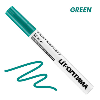 Oil-Based Waterproof Tire Marker Pen Single-color 5-pack