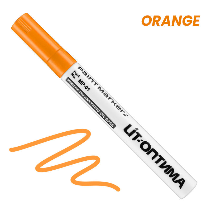Oil-Based Waterproof Tire Marker Pen Single-color 5-pack