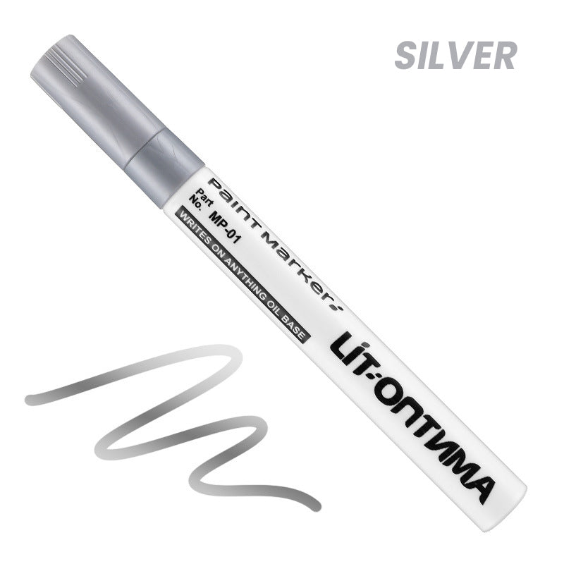 Oil-Based Waterproof Tire Marker Pen Single-color 5-pack