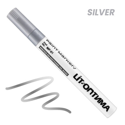Oil-Based Waterproof Tire Marker Pen Single-color 5-pack