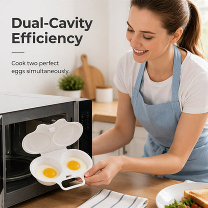 Microwave Omelette Maker BPA-Free Non-Stick Egg Cooker for Quick & Easy Breakfasts