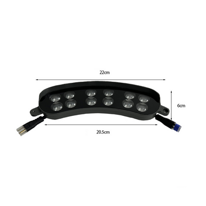 Ring-Shaped Solar Tree Lights Weatherproof Outdoor Spotlights Ideal for Trees, Pillars, and Gardens
