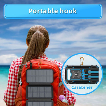 Half-Price! 20,000mAh Solar Power Bank - Features Wireless Charging And LED Flashlight