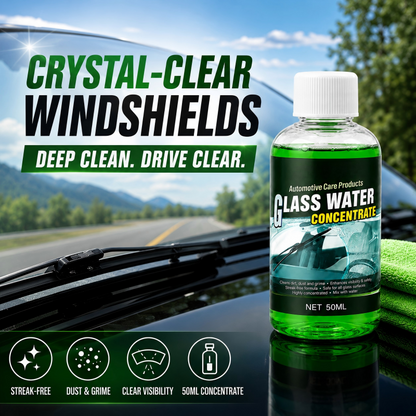 2026 Glass Concentrate 10ml makes 1L, cuts bugs & grime, streak-free