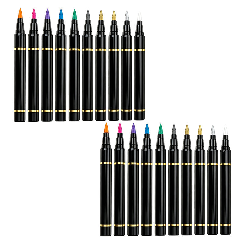 Glow Party Tattoo Pens Fun UV Body Art Markers for Parties, Festivals & Night Events