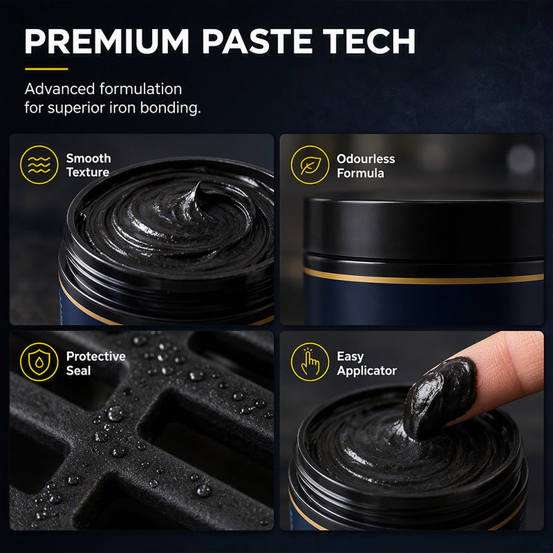 Cast Iron Stove Polish with Sponge