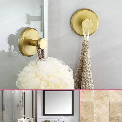 Stainless Steel Suction Cup Hook 6/4/2 PCS for Towels & Robes Hook, Drill-Free Kitchen Hanger
