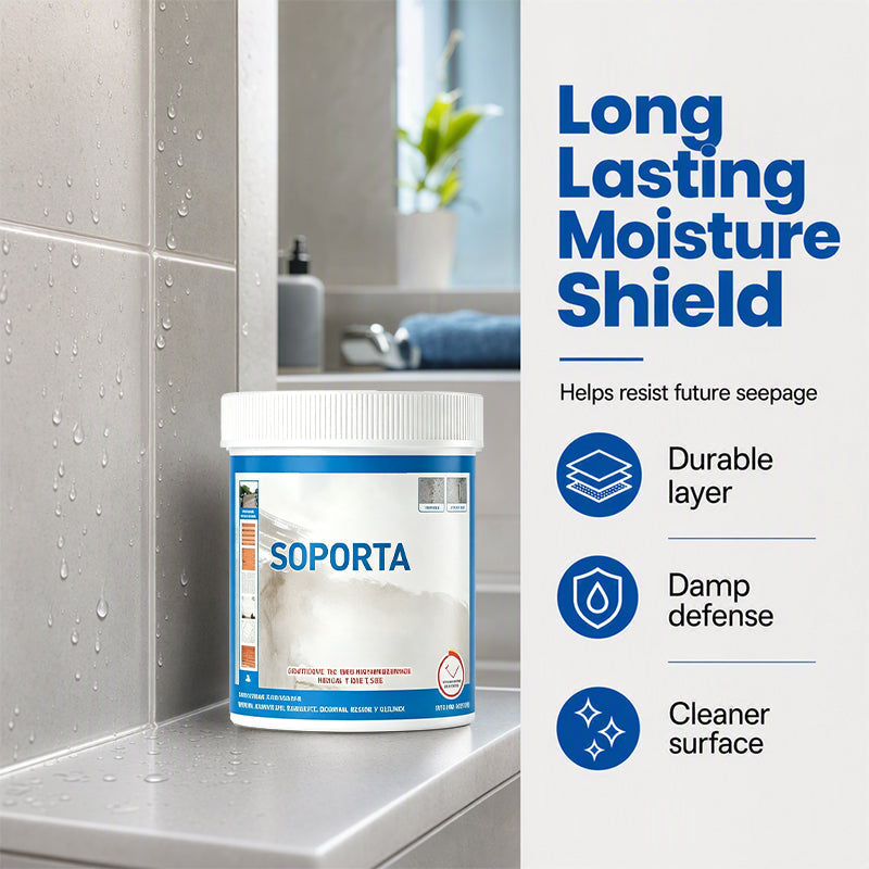 Clear Waterproof Repair Sealant Invisible Brush-On Leak Protection for Roofs, Tiles & Walls