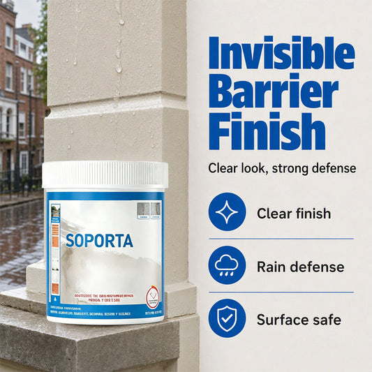 Clear Waterproof Repair Sealant Invisible Brush-On Leak Protection for Roofs, Tiles & Walls