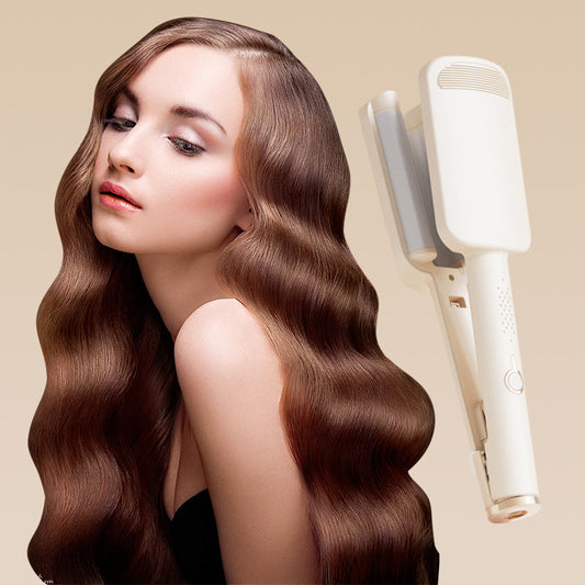 Wavy Curling Iron Salon shine & heat protection