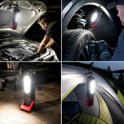 Magnetische werklamp van 350 lm 360 draaibare, oplaadbare LED