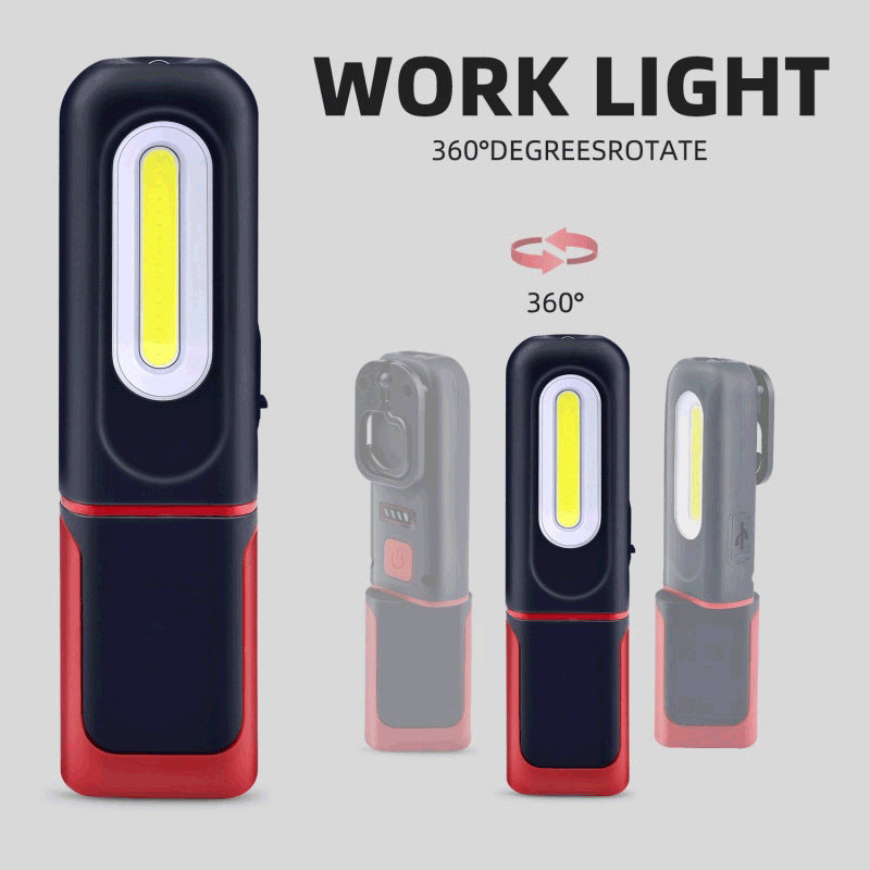 Magnetische werklamp van 350 lm 360 draaibare, oplaadbare LED