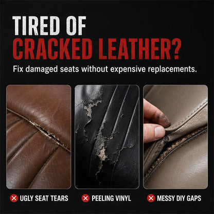 NOW! Quick Dry Car Seat Leather Repair Glue Precision Nozzle Vinyl & Leather Adhesive