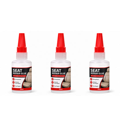 NOW! Quick Dry Car Seat Leather Repair Glue Precision Nozzle Vinyl & Leather Adhesive