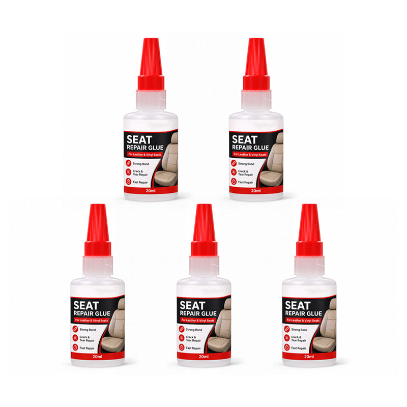 NOW! Quick Dry Car Seat Leather Repair Glue Precision Nozzle Vinyl & Leather Adhesive