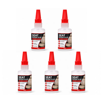 NOW! Quick Dry Car Seat Leather Repair Glue Precision Nozzle Vinyl & Leather Adhesive
