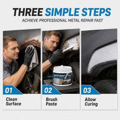 NOW! Car Metal Rust Repair Paste Auto Rust Shield Anti Corrosion Restoration Cream