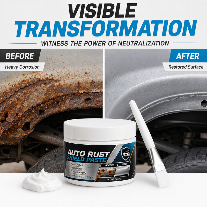 NOW! Car Metal Rust Repair Paste Auto Rust Shield Anti Corrosion Restoration Cream