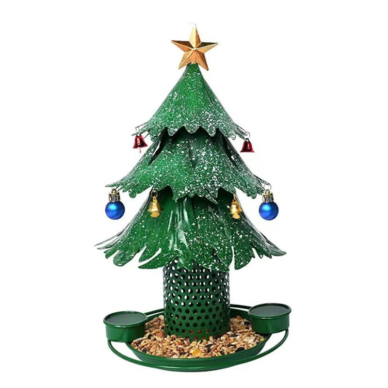 Christmas Tree Bird Feeder Festive Garden Decor for BirdLovers