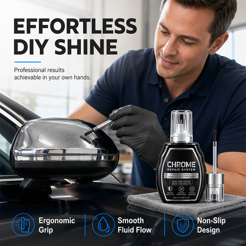 2026 50,! Chrome Restoration Set Removes Oxidation & Restores High-Gloss Metallic Finish | Premium Quality