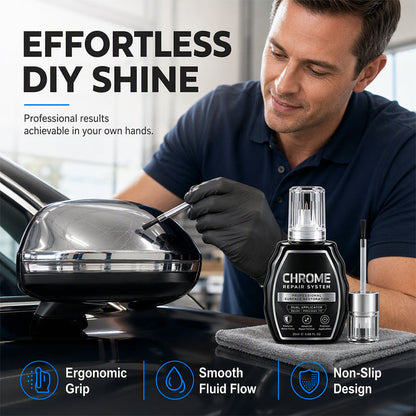 2026 50,! Chrome Restoration Set Removes Oxidation & Restores High-Gloss Metallic Finish | Premium Quality