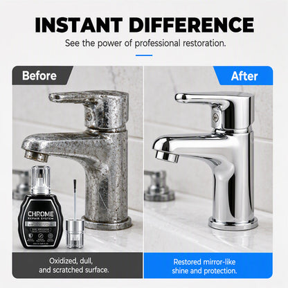 2026 50,! Chrome Restoration Set Removes Oxidation & Restores High-Gloss Metallic Finish | Premium Quality