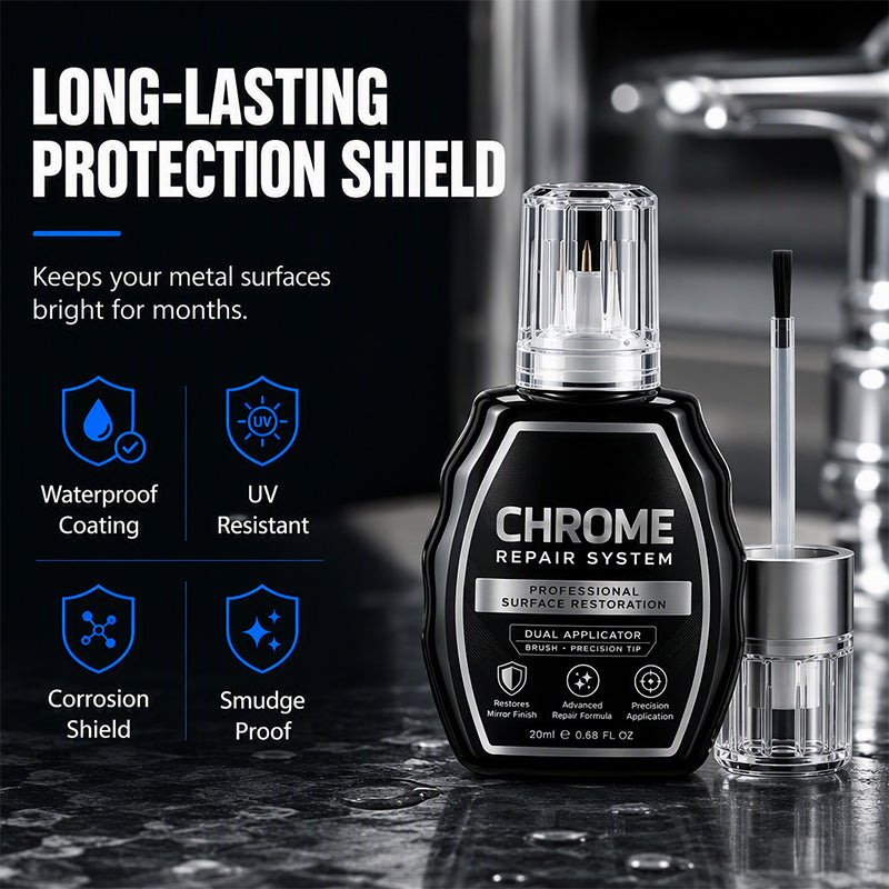 2026 50,! Chrome Restoration Set Removes Oxidation & Restores High-Gloss Metallic Finish | Premium Quality