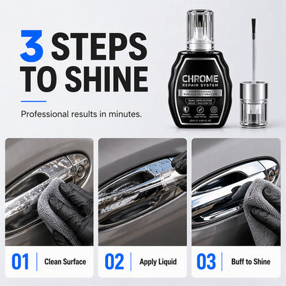2026 50,! Chrome Restoration Set Removes Oxidation & Restores High-Gloss Metallic Finish | Premium Quality