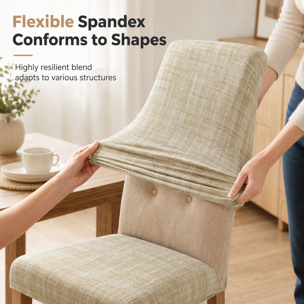 Stretch Plaid Chair Cover Universal Fit & Protective