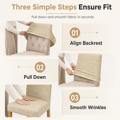 Stretch Plaid Chair Cover Universal Fit & Protective