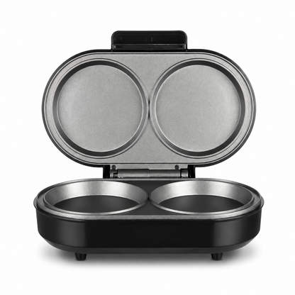 Smart Dual Breakfast Maker - Double Cooking Non-Stick Burger & Egg Press