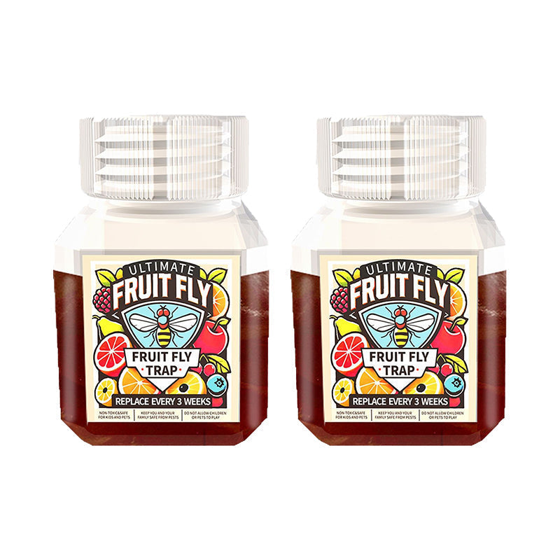 Fruit Fly Trap Attractant Easy Indoor Lure for Kitchens & Dining Areas