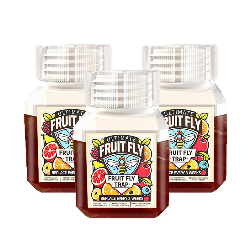 Fruit Fly Trap Attractant Easy Indoor Lure for Kitchens & Dining Areas