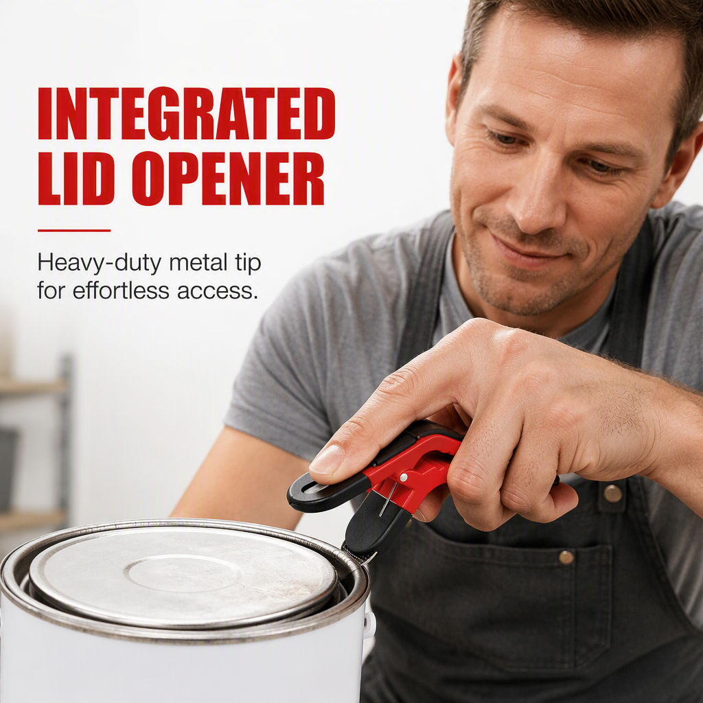 Magnetic Paint Brush Holder Clip Hands-Free Universal Clamp for Cleaner, Easier Painting