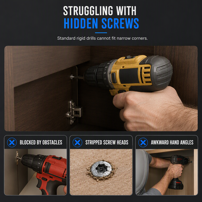 Offer Flexible Metal Shaft Extension for Drills and Screwdrivers