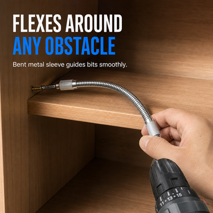 Offer Flexible Metal Shaft Extension for Drills and Screwdrivers