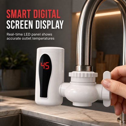 Instant-heating electric water faucet for the kitchen