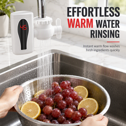 Instant-heating electric water faucet for the kitchen
