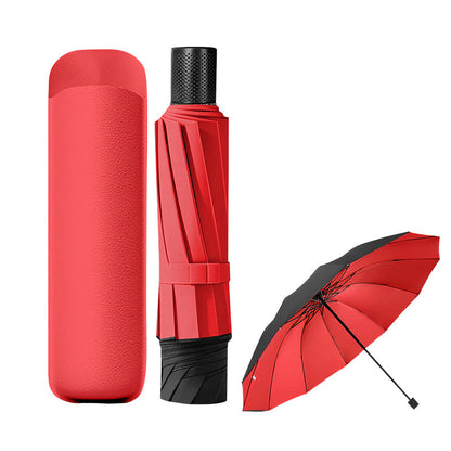 Extra-Large Reverse Folding Umbrella 125cm Canopy, 12-Rib Windproof Design & UPF50+ Sun Protection