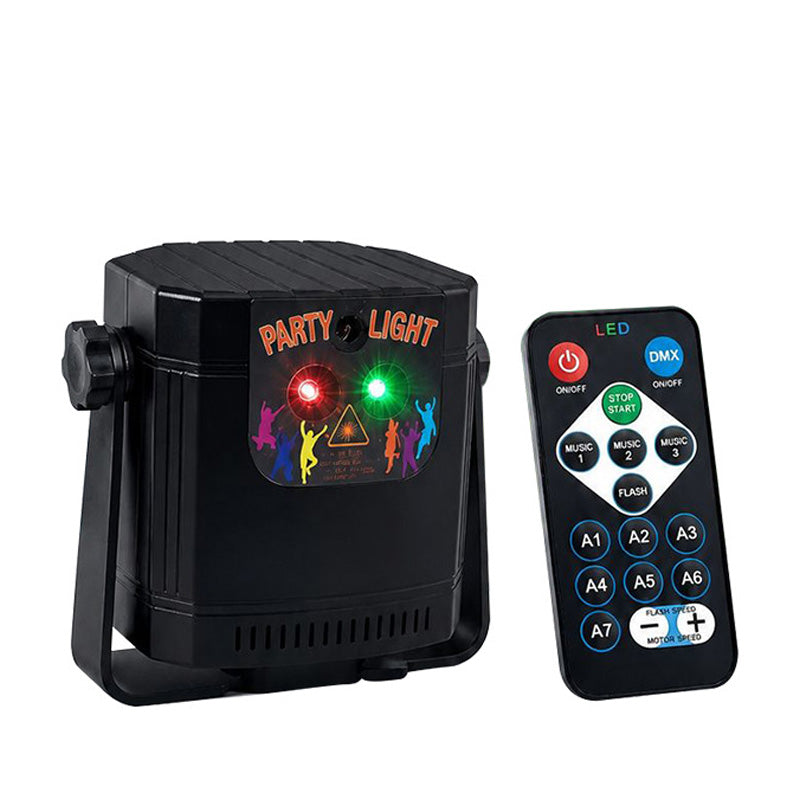 Music-Sync Party Laser Light 68 Dynamic Patterns + Remote
