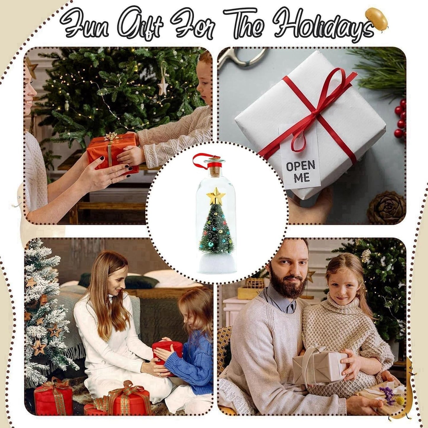 Recordable Christmas Bottle Ornament
