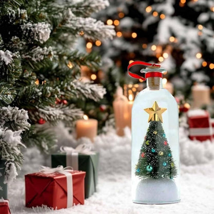 Recordable Christmas Bottle Ornament