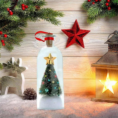 Recordable Christmas Bottle Ornament