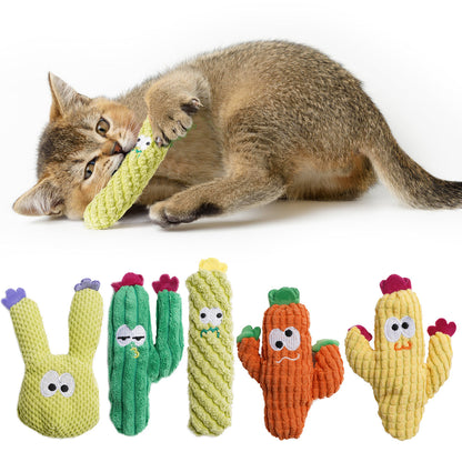 Cactus Catnip Toy Collection