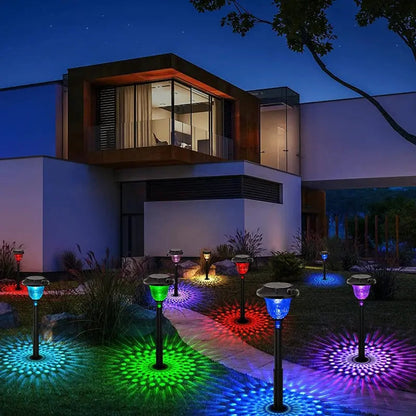 Rainbow Solar Projection Lights